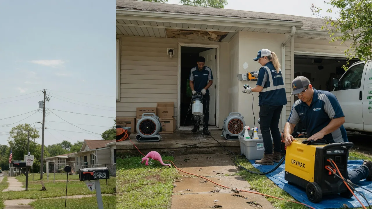 Storm Damage Water Removal in Mcalester, OK near me
